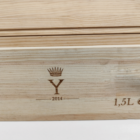 Ящик-бокс из под вина Y (с крышкой) на 1 бутылку