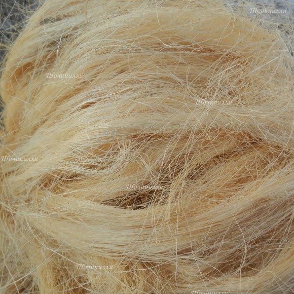 Сизалевое волокно. Цвет натуральный 100 гр
