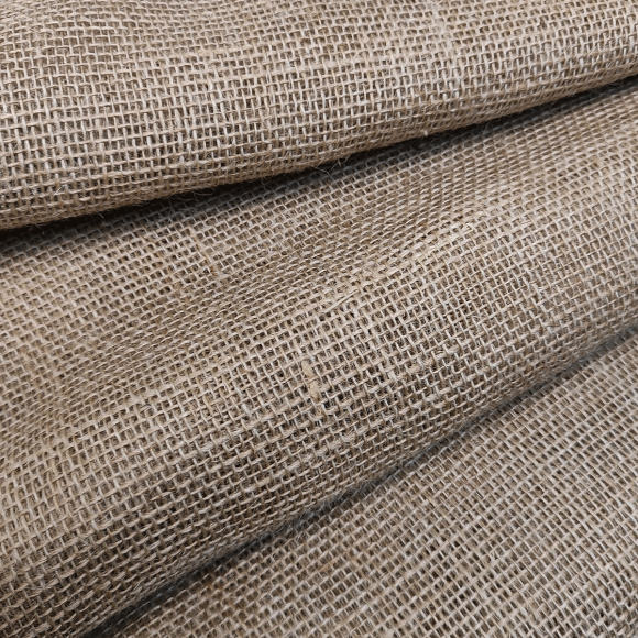 Мешковина джутовая средней плотности 240 гр/м2 (Кусок 5 м)