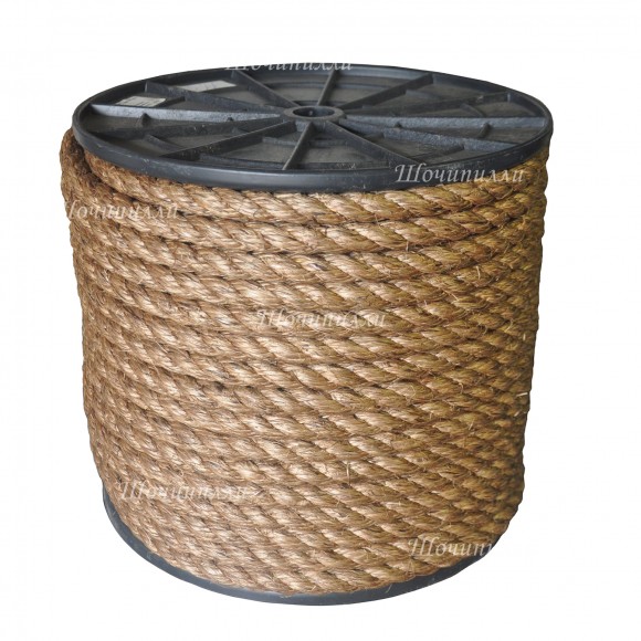 Канат манильский 10 мм (на катушке 100-120 м)