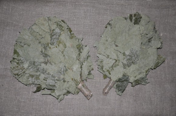 Веник дубовый с джутовыми ручками (высший сорт)