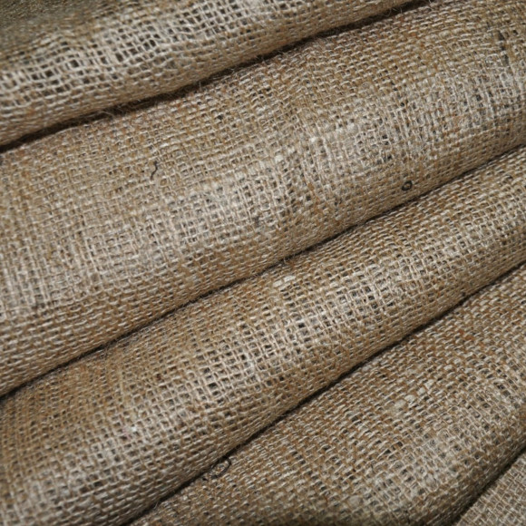 Мешковина джутовая 220 гр/м2 ширина 110 см