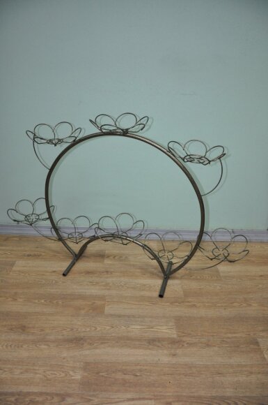 Подставка напольная на 8 горшков (Серия Ромашка)