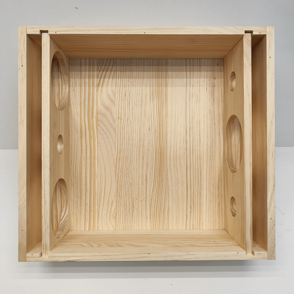 Ящик винный БУ на 3 бут (с крышкой) Chateau Mouton Rothschild