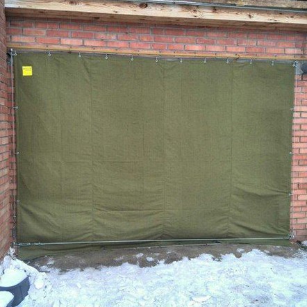 Полог брезентовый 4х5 м с люверсами каждые 50 см