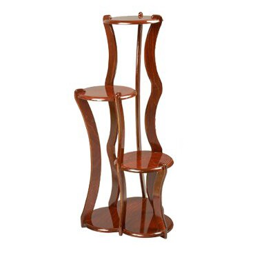 Подставка деревянная Декоративная на 3 горшка