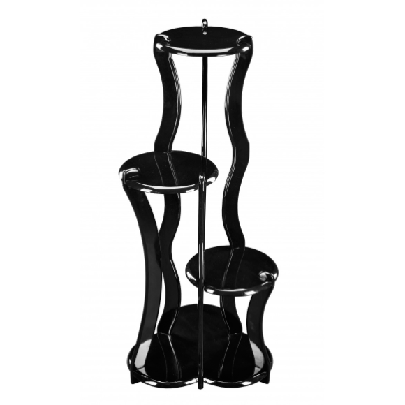 Подставка деревянная Декоративная на 3 горшка