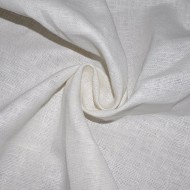 Ткань мешочная 100% льняная Белая. Плотность 400 гр Ширина 100 см