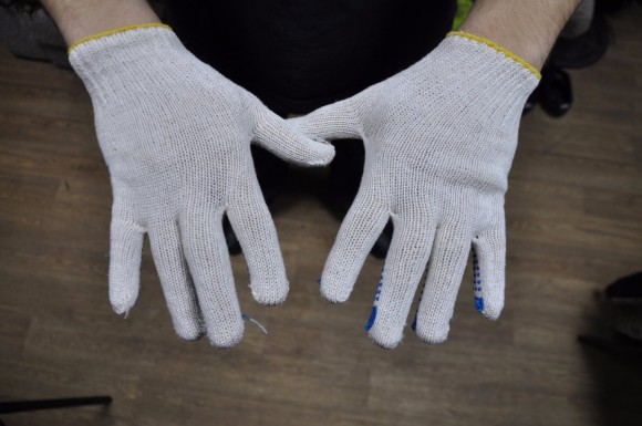 Перчатки хб 5-ти ниточные