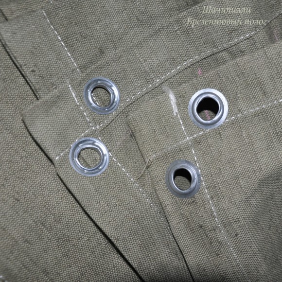 Полог брезентовый 3х4 м с люверсами каждые 50 см Полог брезентовый 3х4 м с люверсами каждые 50 см