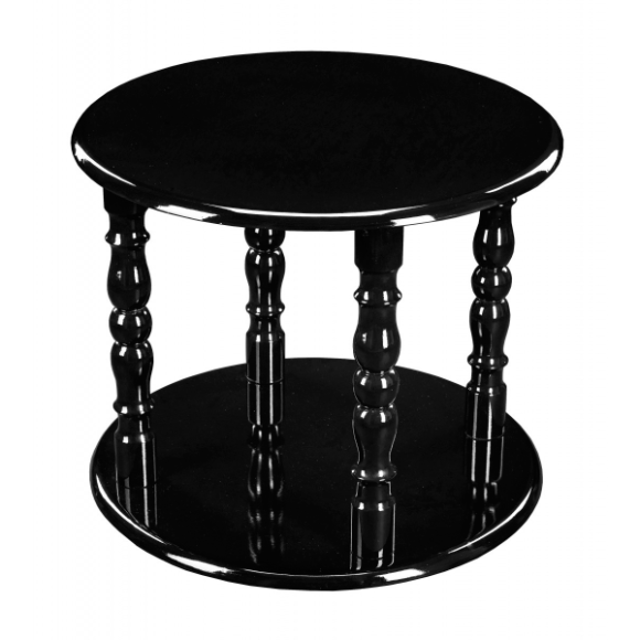 Подставка деревянная на колесиках Тумба средняя