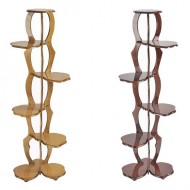 Подставка для цветов Угловая на 5 горшков (деревянная)