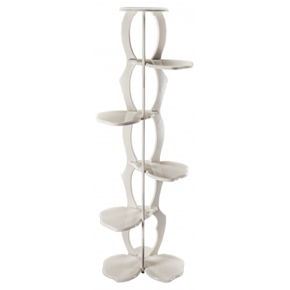 Подставка для цветов Угловая на 5 горшков (деревянная)