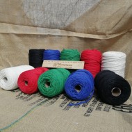 Шпагат хлопковый Цветной для макраме 3000 текс (весовой)