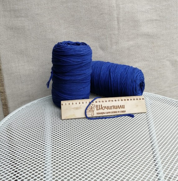 Шпагат хлопковый Цветной для макраме 3000 текс (весовой)