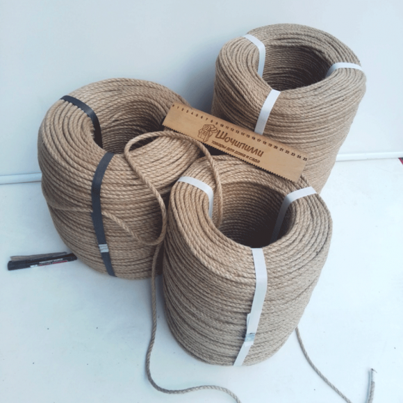 Канат джутовый Отечественный 6 мм (мягкий)