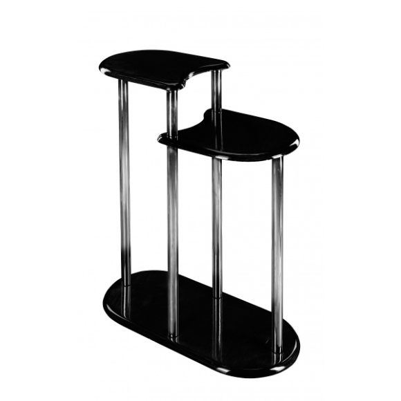 Подставка под цветы Ступенька на 2 горшка (комбинированная)